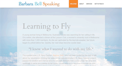 Desktop Screenshot of barbarabellspeaking.com